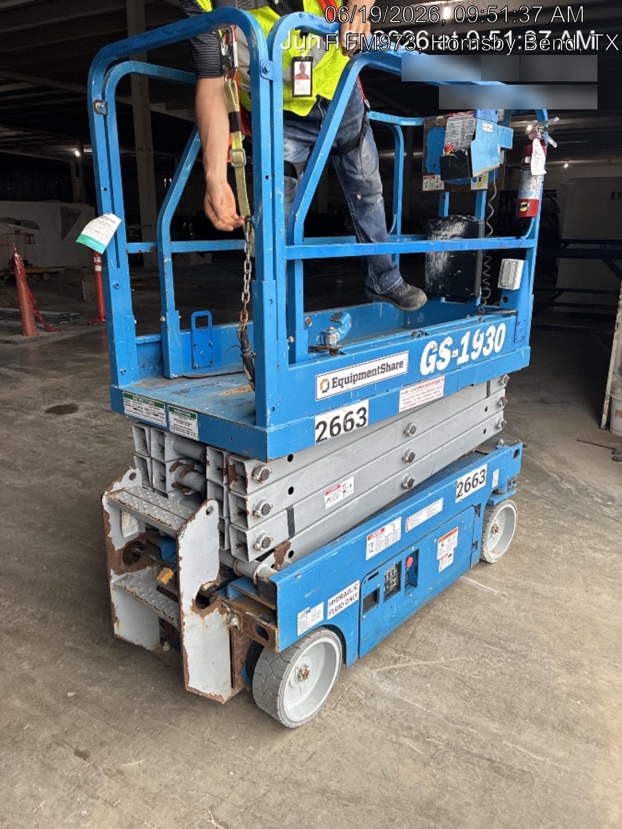2017 Genie GS-1930 Genie GS-1930 Scissor Lift