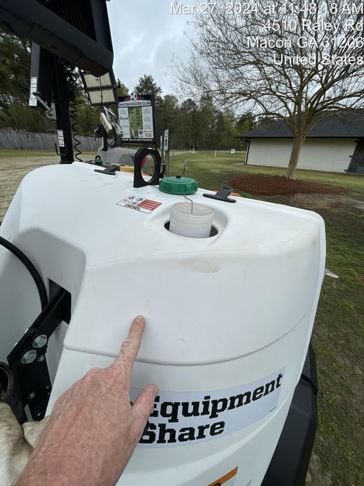 2023 Generac MLT2 Diesel, Flex Switch 120V Input, Powerzone Controller, (4) 320W LED Lights, 4kW Generator, 39.9 Gal Fuel Tank, 2" Ball, T3