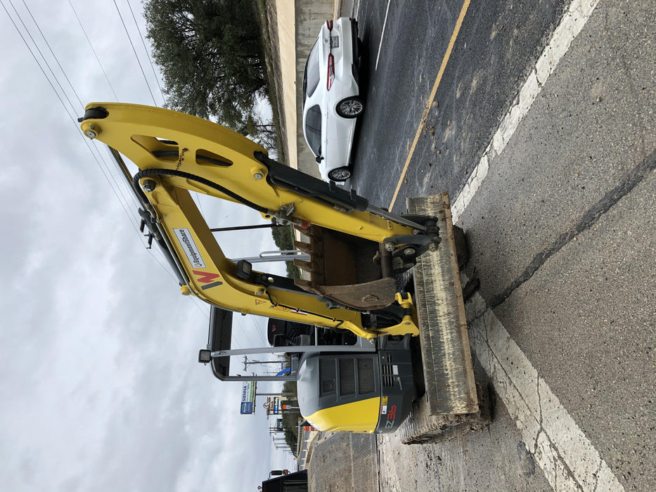2020 Wacker Neuson EZ36 MX,TRK,LONG,CANOPY w/QC Coupler, 12"/18"/24" HD Buckets