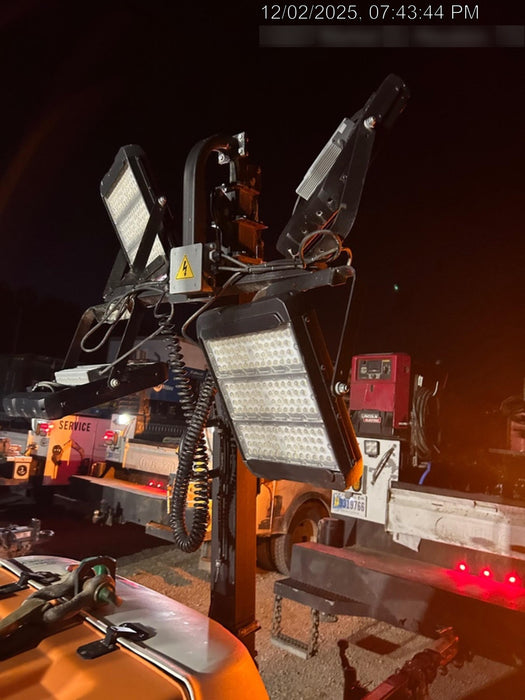 2025 Generac MLTS-4 Diesel, Mitsubishi L2E, 7.1 hp @1800 rpm, Flex Switch 120V Input, Powerzone Controller, (4) 320W LED Lights, 4kW Generator, 39.9 Gal Fuel Tank, 2" Ball, ES Decals