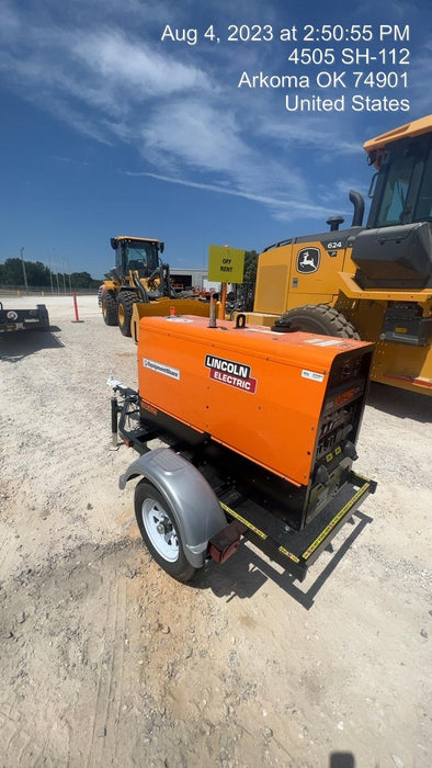 2023 Lincoln Electric LE400 Kubota V1505, Trlr, Cable Rack, Light Kit, ES Decals, T3