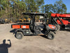 Kubota RTV-X1140W-H Kubota RTVX1140WH 4wd Utility Cart, LED Strobe, Windshield Tempered Glass, Plastic Canopy, Wire Harness Kit, Backup Alarm