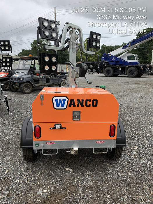 2024 Wanco WLTT-4MM4K Diesel, Deep Sea Controller, Shore Power Plug, Auto Start, (4) 350W LED Floodlights, 4kW Generator, 60 Gal Fuel Tank, 2" Ball, T3