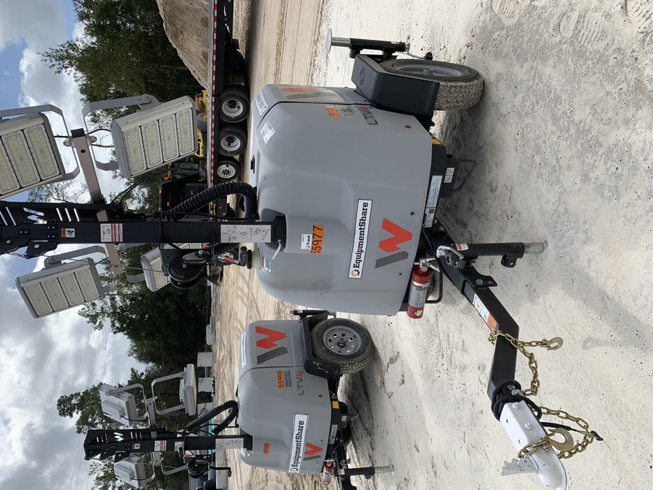 2019 Wacker Neuson LTV6K-LED Standard LED Towable Light Tower w/None