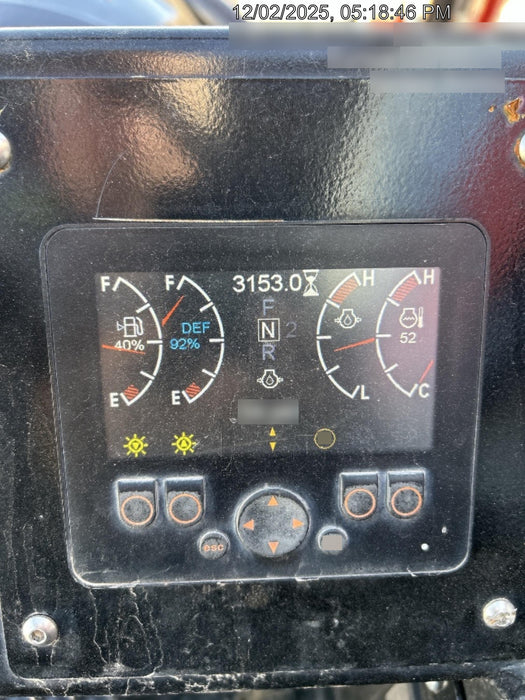 2019 Manitou MTA12042 Canopy, 120 HP , Solid Tires, Work Lights, Lift Hook, Auxiliary Hydraulics 66" Carriage and 60" Forks