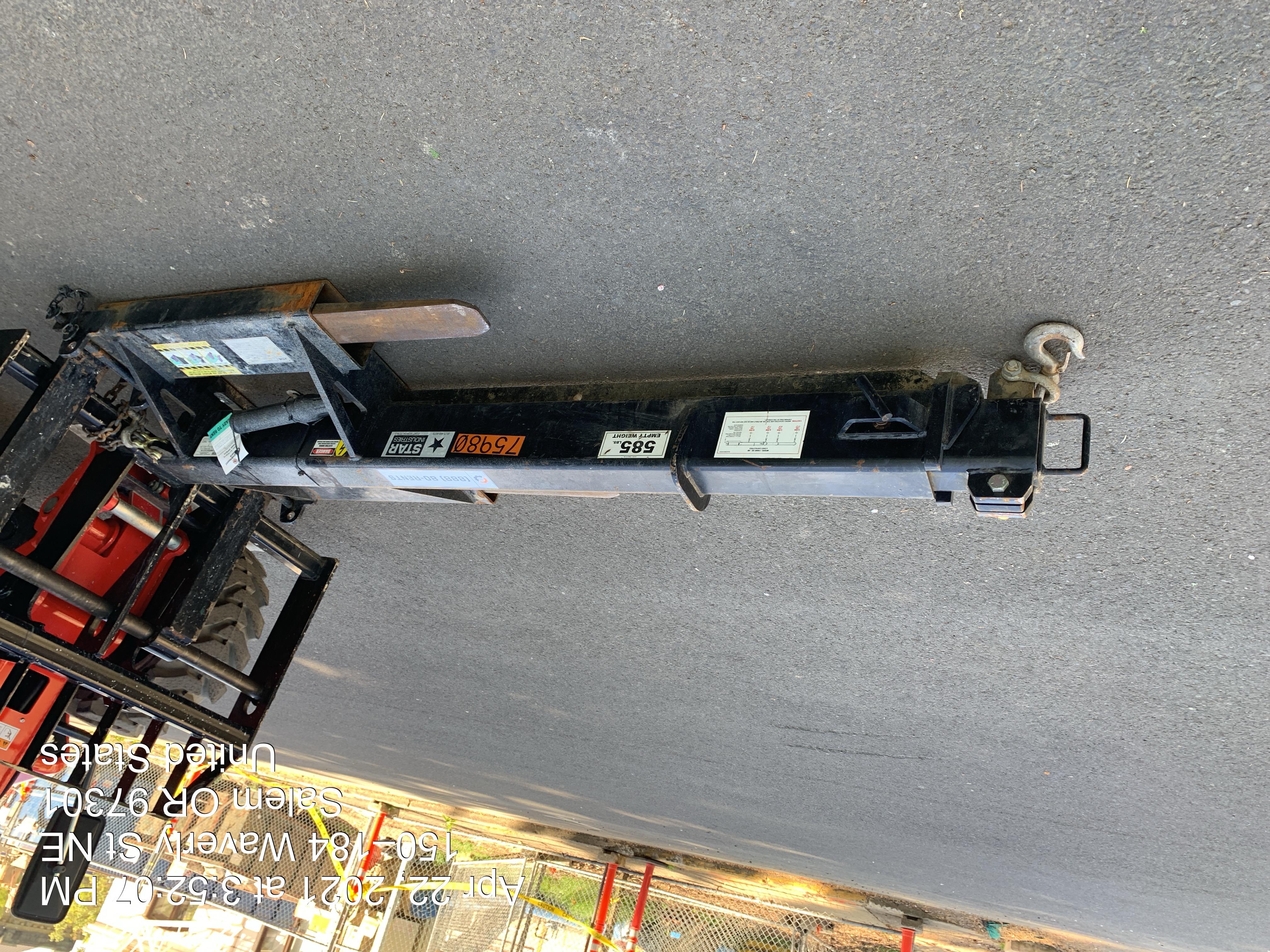 2020 STAR INDUSTRIES M1360B - Star JIB Boom