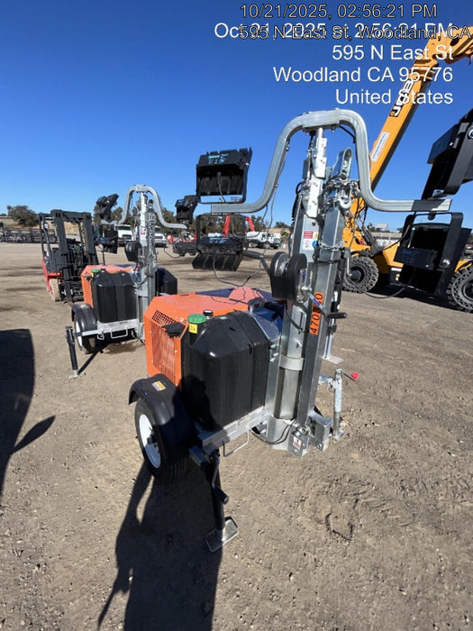 2024 Wanco WLTT-4MM4K Diesel, Deep Sea Controller, Shore Power Plug, Auto Start, (4) 350W LED Floodlights, 4kW Generator, 60 Gal Fuel Tank, 2" Ball, T3