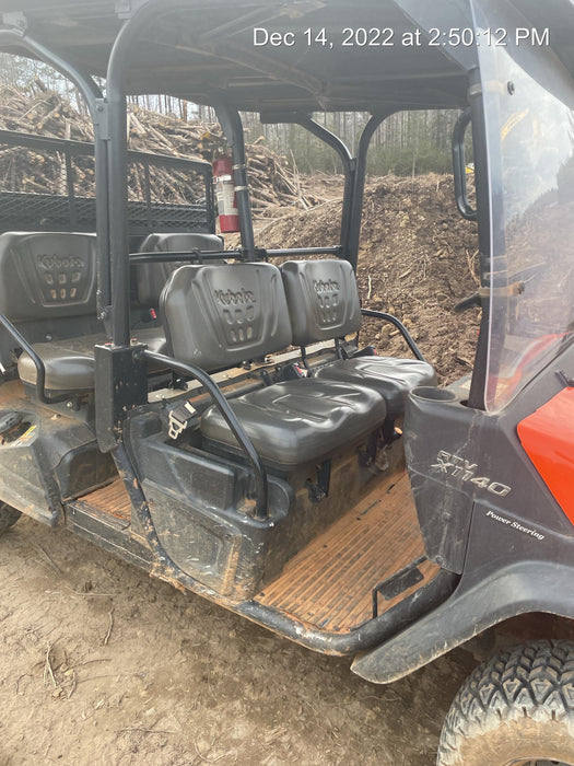 2021 Kubota RTV-X1140W-H Plastic Canopy, Windshield Acrylic Clear, LED Strobe Light, Wire Harness Kit, Back up Alarm