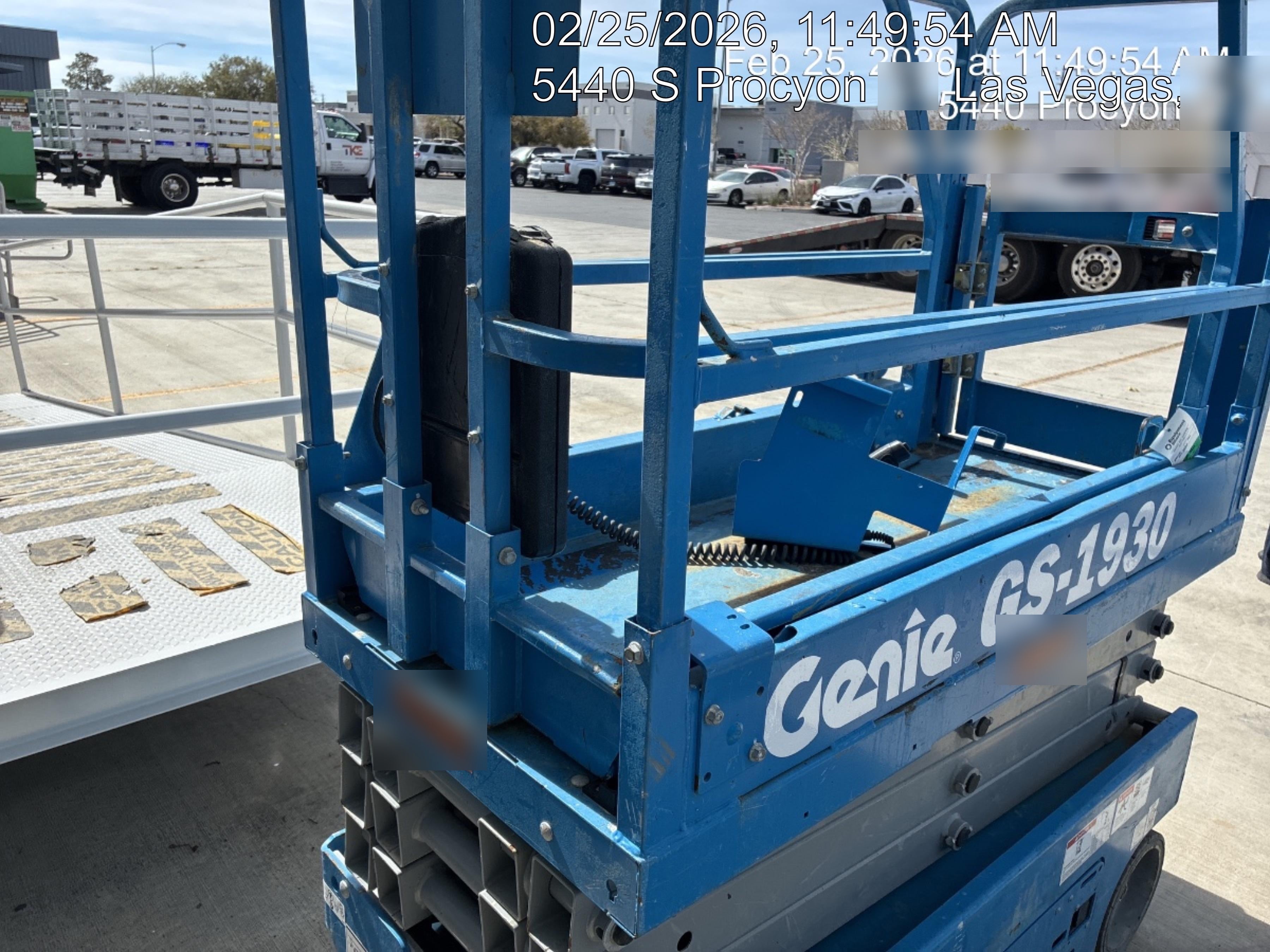 2019 Genie GS-1930 Half Height Swing Gate, 800W Inverter