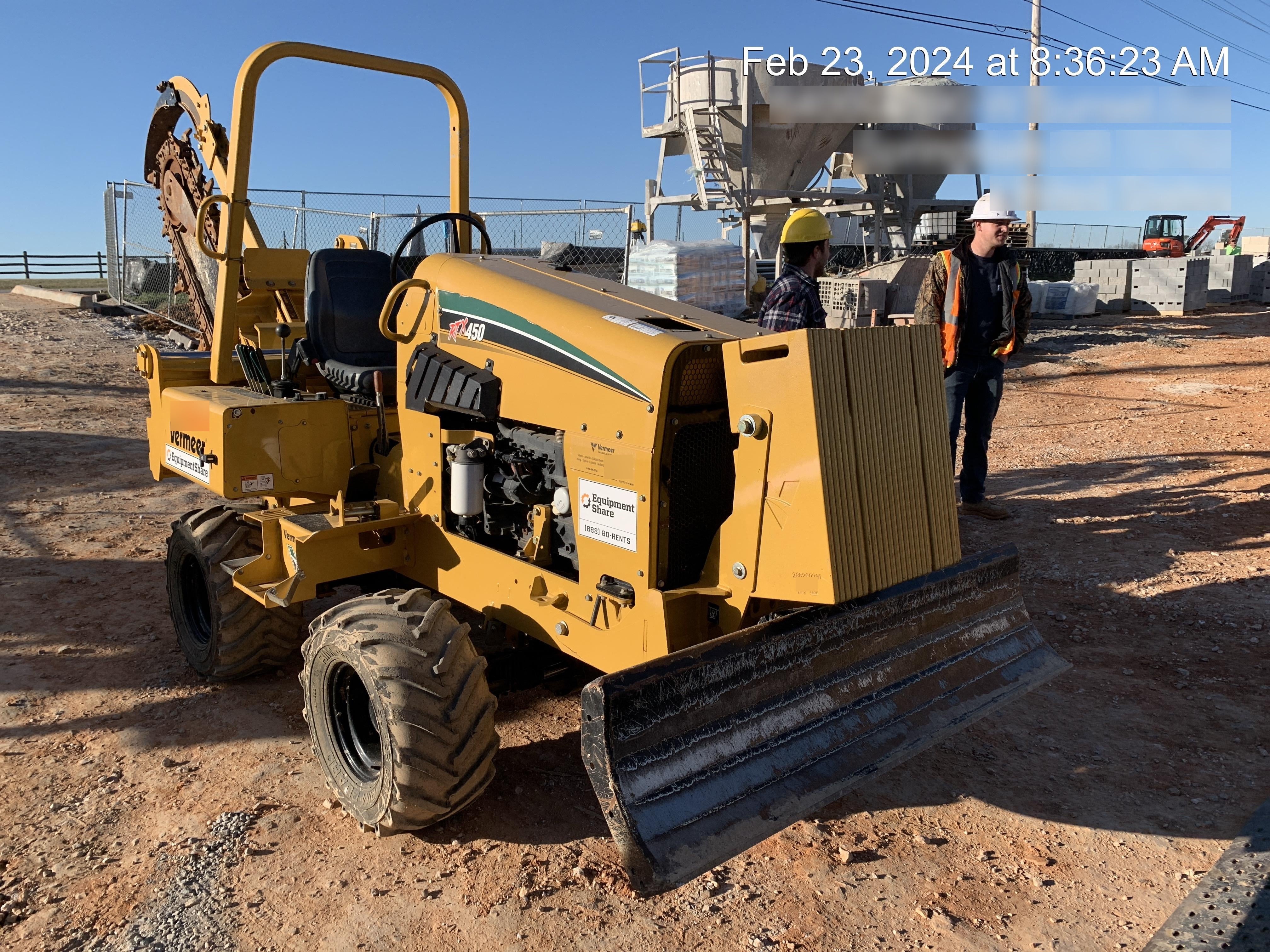 2019 VERMEER RTX450