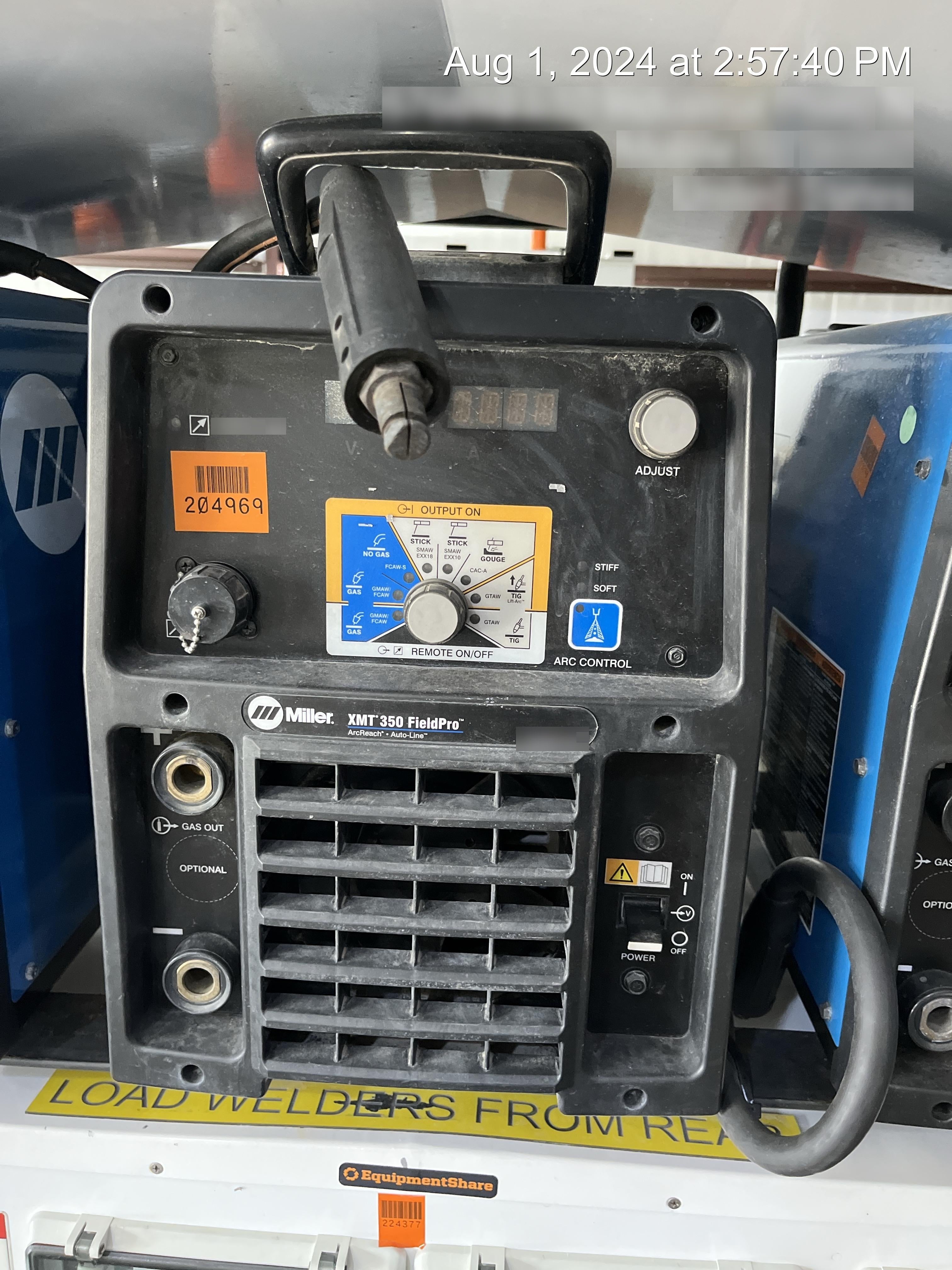 2021 MILLER ELECTRIC XMT 350