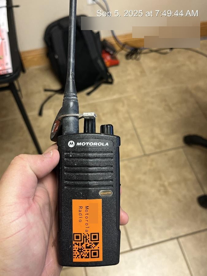 2020 MOTOROLA RDU4100