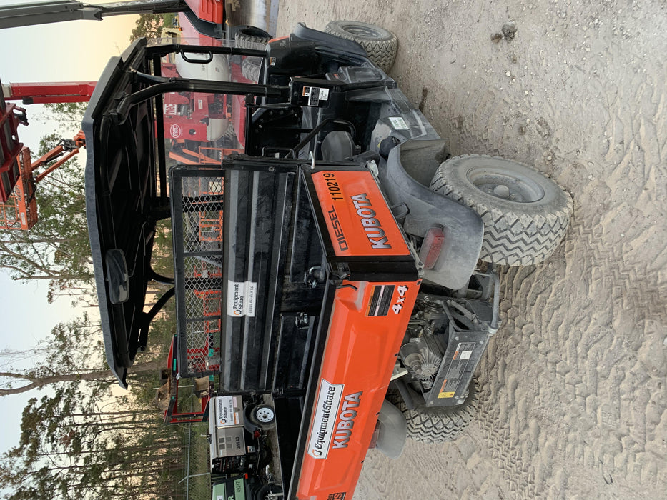 2020 Kubota RTV-X1140W-H Canopy, 4-Seater, Diesel, Windshield Acrylic Clear, Strobe Light, Backup Alarm