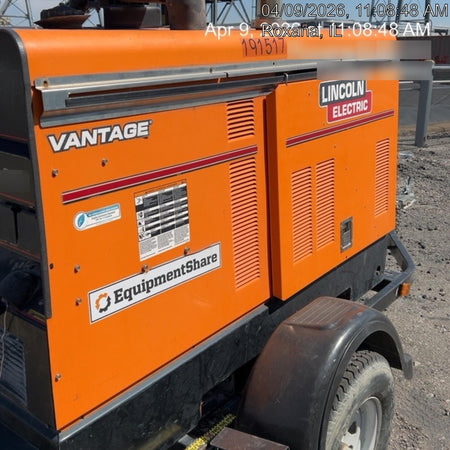2021 Lincoln Electric Vantage 549X Ready Pak 3, ORANGE (includes trailer, cable rack, fender light kit)