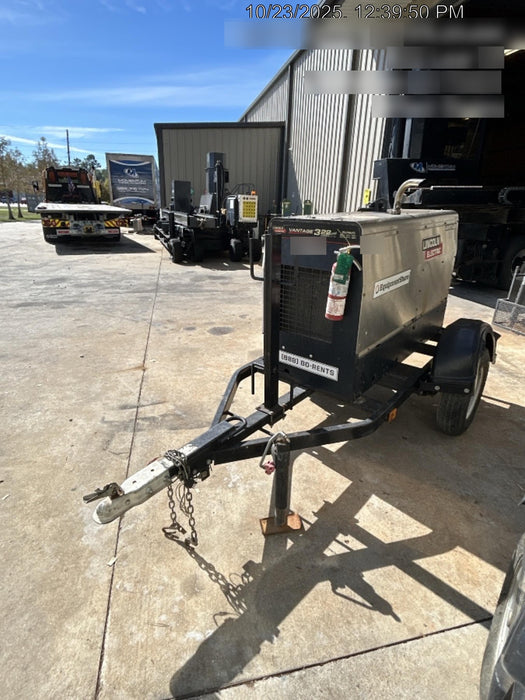 2020 Lincoln Electric Vantage 322 Welder Ready-Pak 3, w/ GPS & Decals (includes trailer, cable rack, fender light kit)