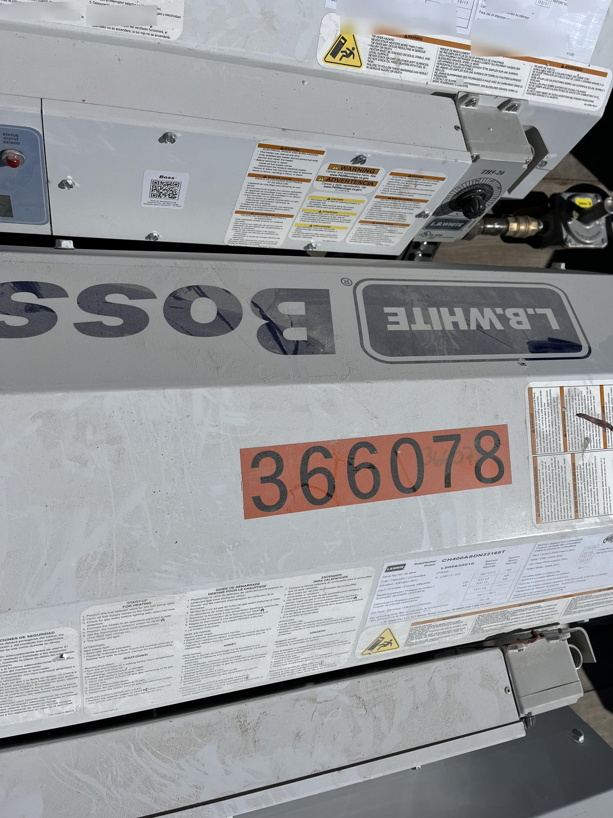 2023 LB WHITE BOSS 400 DF