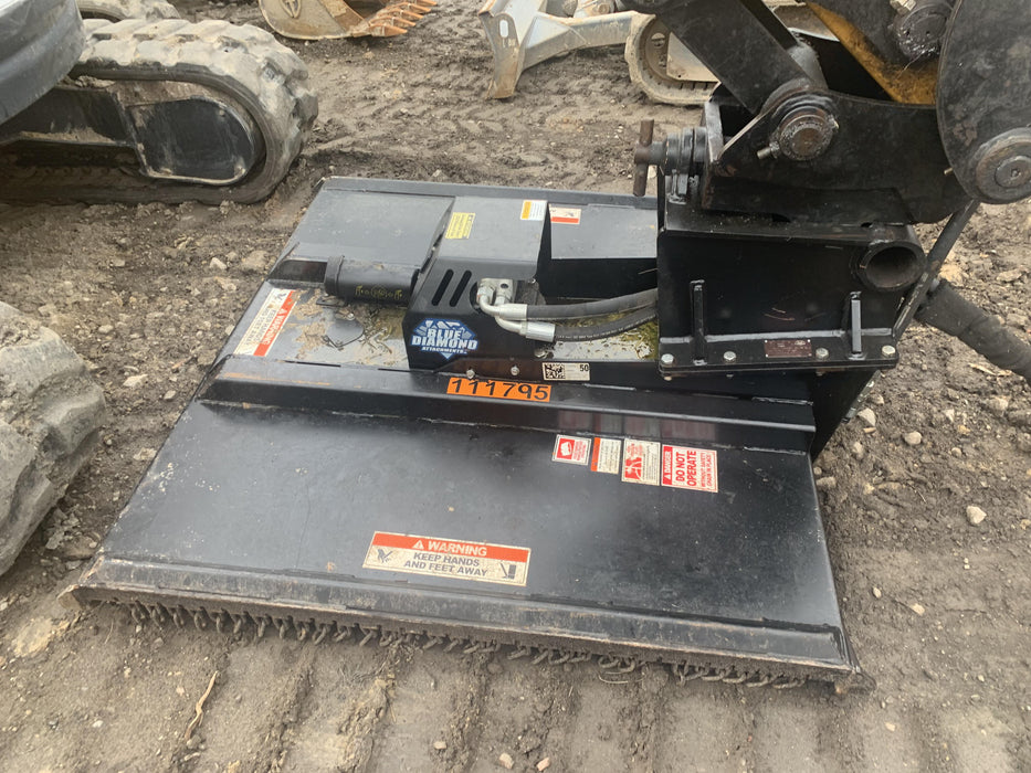 2020 BLUE DIAMOND 50" Brush Cutter, Mini Excavator