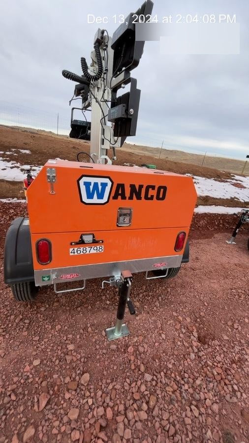 2024 Wanco WLTT-4MM4K Diesel, Deep Sea Controller, Shore Power Plug, Auto Start, (4) 350W LED Floodlights, 4kW Generator, 60 Gal Fuel Tank, 2" Ball, T3