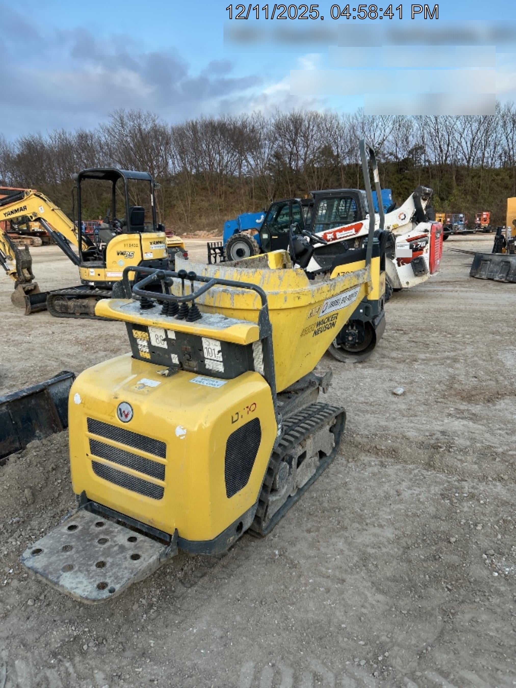 2019 WACKER NEUSON DT10