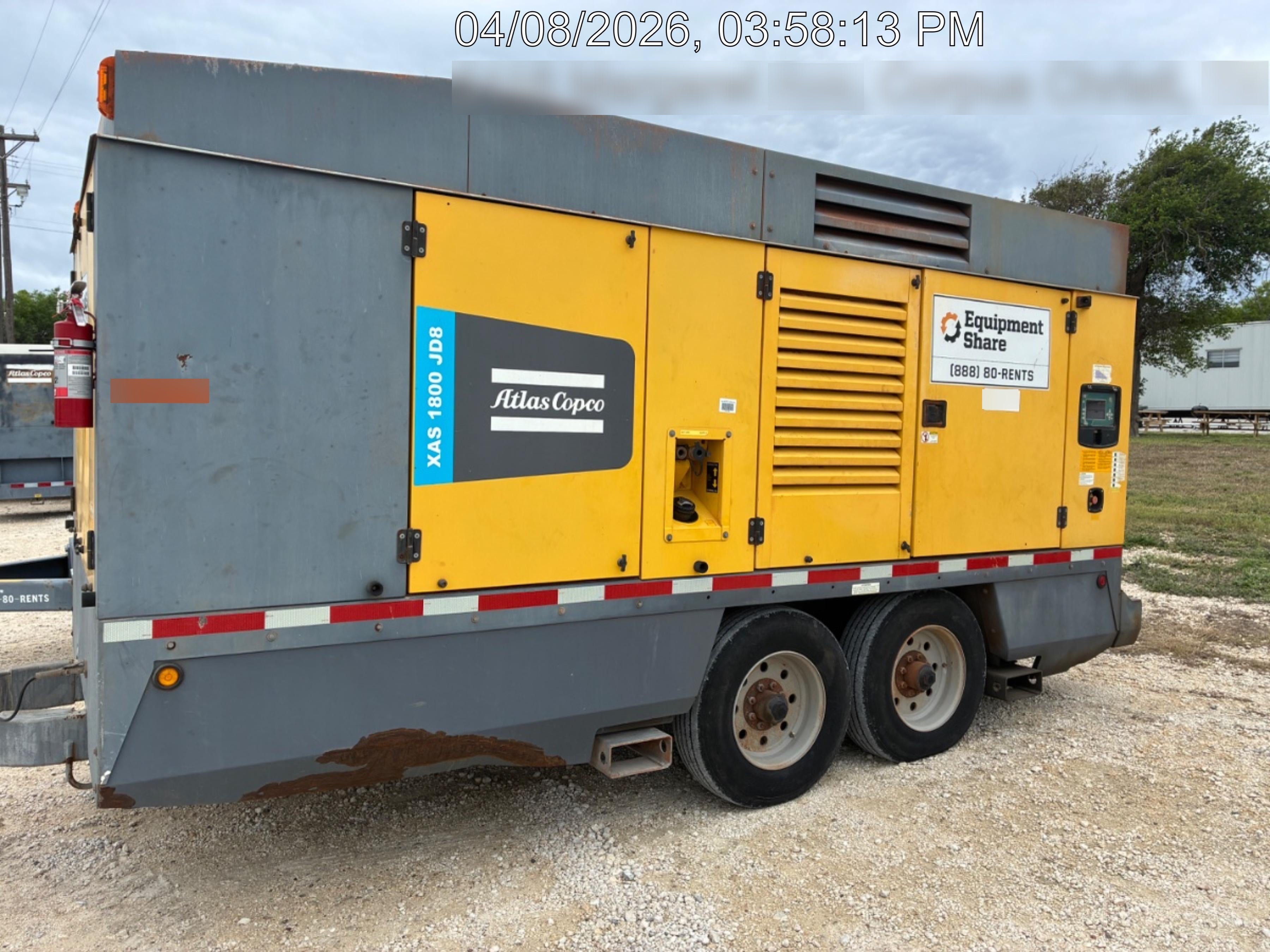 2020 ATLAS COPCO XAS 1800