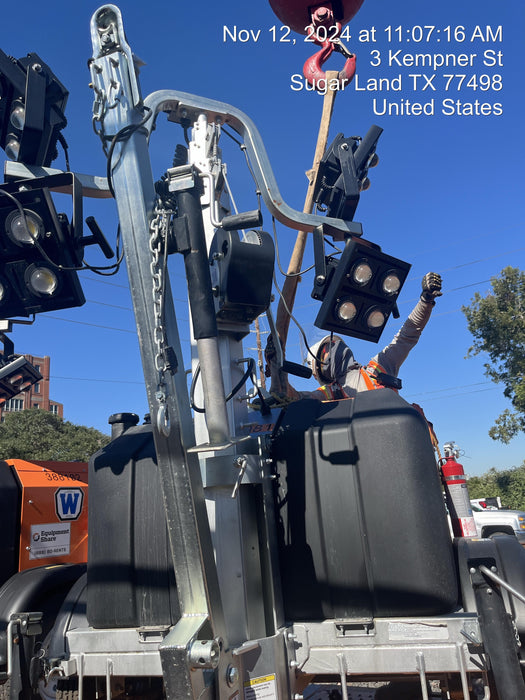 2024 Wanco WLTT-4MM4K Diesel, Deep Sea Controller, Shore Power Plug, Auto Start, (4) 350W LED Floodlights, 4kW Generator, 60 Gal Fuel Tank, 2" Ball, T3