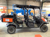 2022 Kubota RTV-X1140W-H Plastic Canopy, Windshield Acrylic Clear, LED Strobe Light, Wire Harness Kit, Back up Alarm