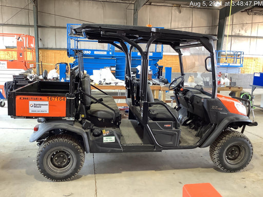 2022 Kubota RTV-X1140W-H Plastic Canopy, Windshield Acrylic Clear, LED Strobe Light, Wire Harness Kit, Back up Alarm