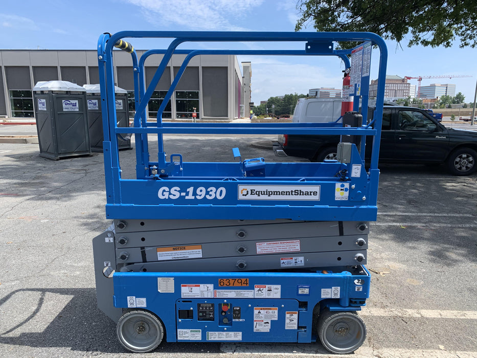 2020 Genie GS-1930 Standard Machine