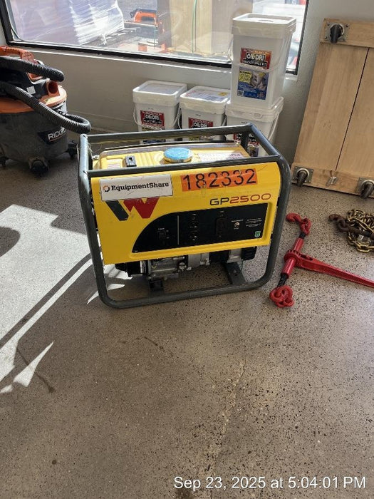 2021 WACKER NEUSON GP2500A