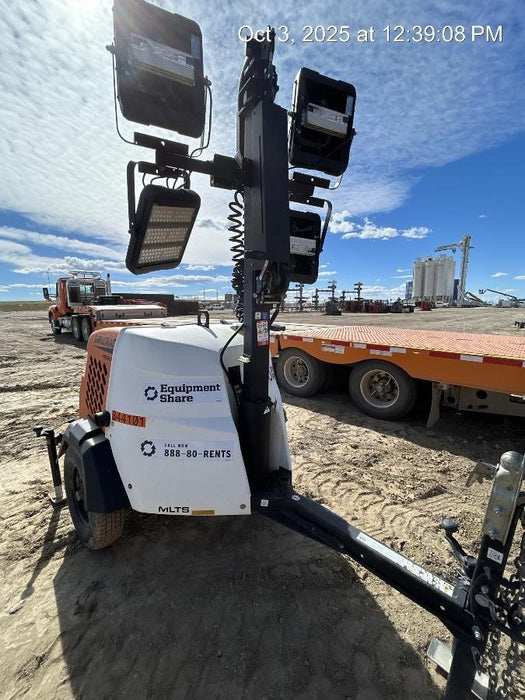 2023 Generac MLT2 Diesel, Flex Switch 120V Input, Powerzone Controller, (4) 320W LED Lights, 4kW Generator, 39.9 Gal Fuel Tank, 2" Ball, T3