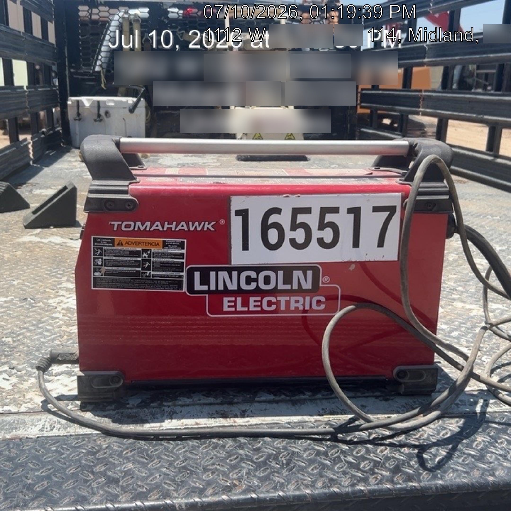 2021 LINCOLN ELECTRIC TOMAHAWK 1000