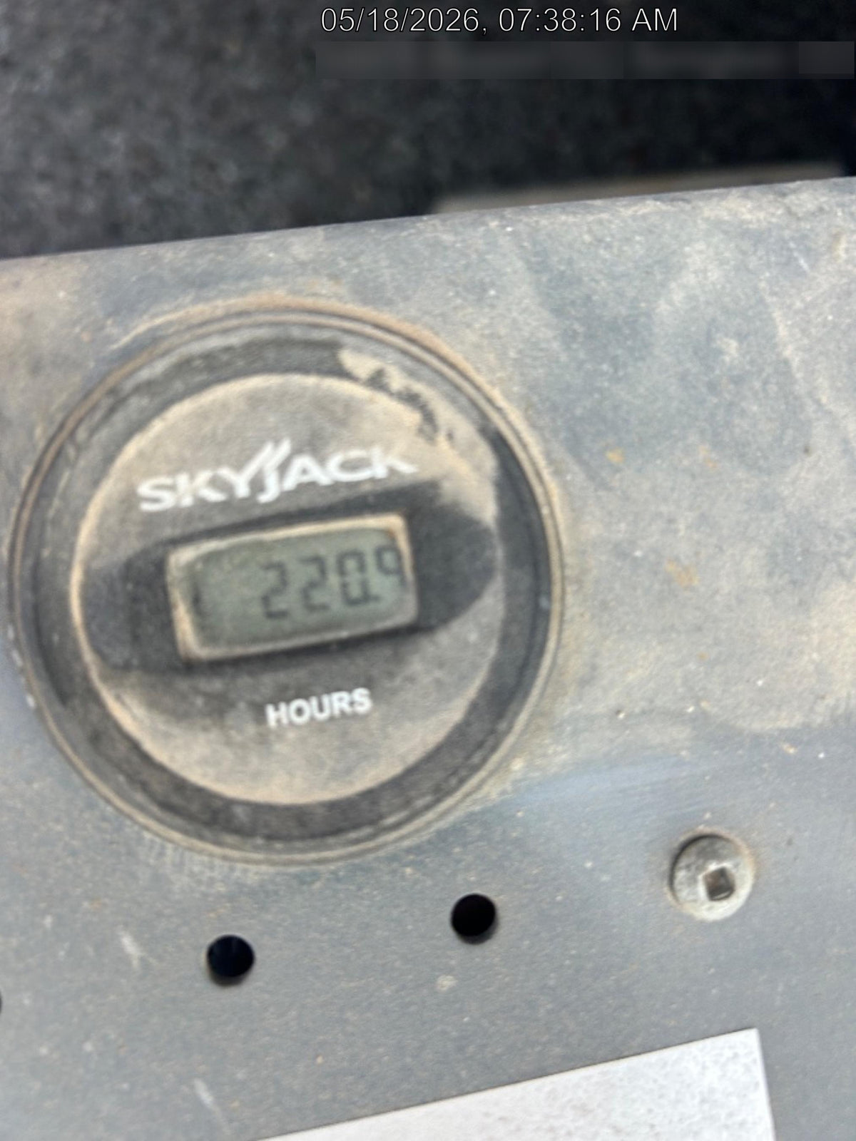 2019 Skyjack SJIII-3219 Standard Options, Trojan Batteries
