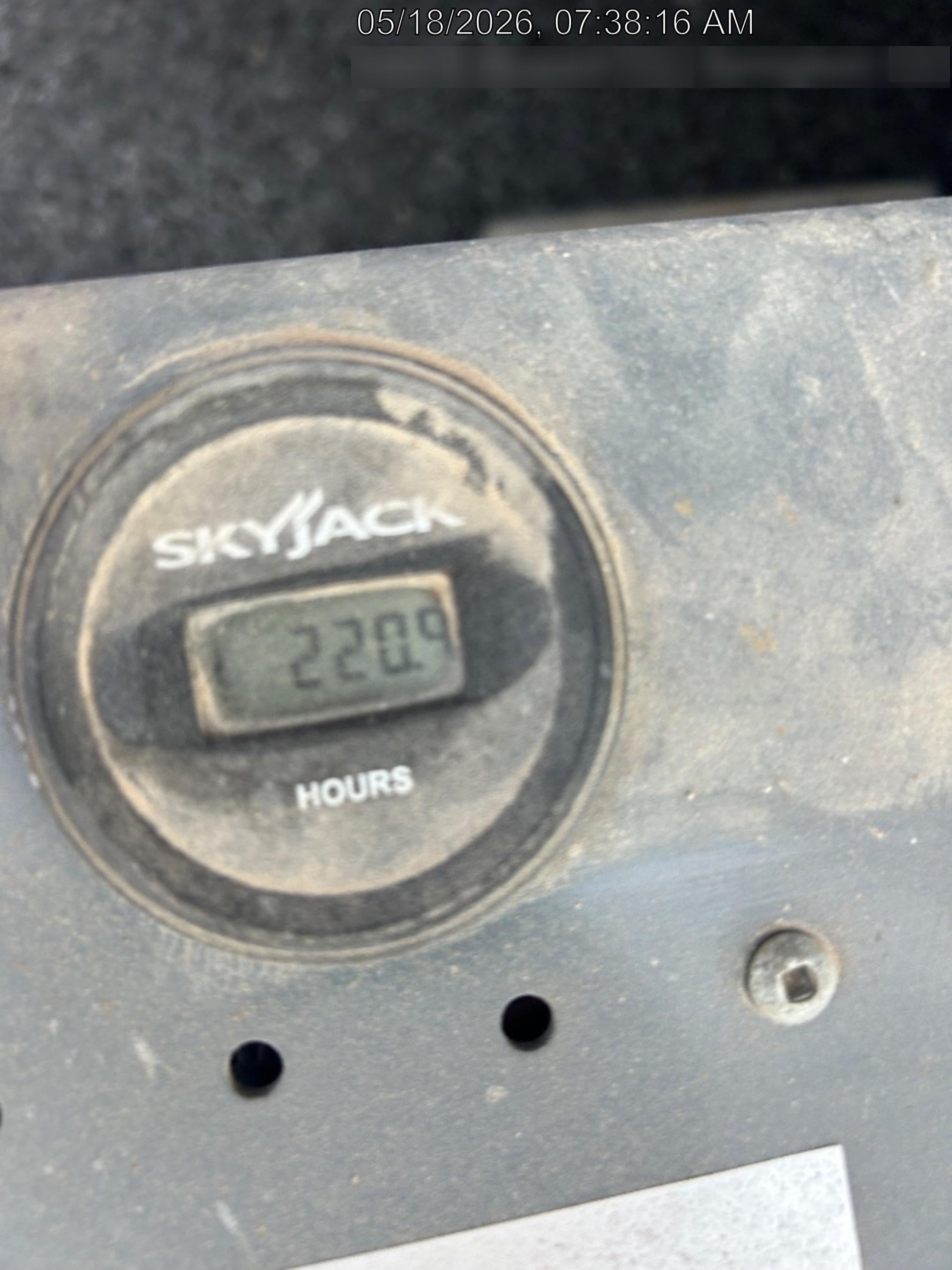 2019 Skyjack SJIII-3219 Standard Options, Trojan Batteries