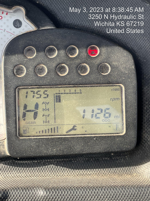 2021 Yanmar YU1000 Canopy, Steel Wheel, Poly WindShield, Beacon, Backup Alarm