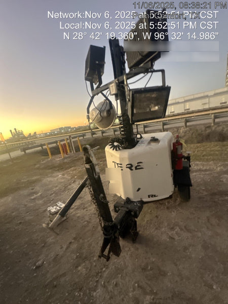 2020 Genie RL4 6kW Light Plant - Metal Halide