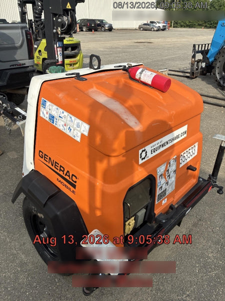 2023 Generac MLT2 Diesel, Flex Switch 120V Input, Powerzone Controller, (4) 320W LED Lights, 4kW Generator, 39.9 Gal Fuel Tank, 2" Ball, T3