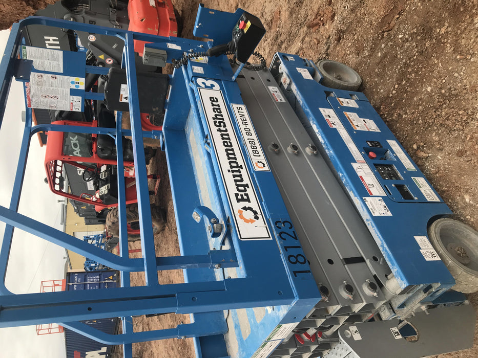 2018 Genie GS-1930 Genie GS-1930 w/Fixed Rail, Chain Entry