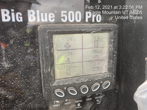2020 Miller Electric BB500 BIG BLUE 500 PRO (KUBOTA) DELUXE W/ ARCREACH