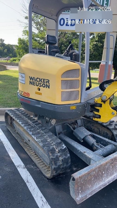 2017 Wacker Neuson EZ28 Wacker Neuson E0506-EZ28-MX - Track/LGD/CAN/VDS/12, 18, 24" Buckets