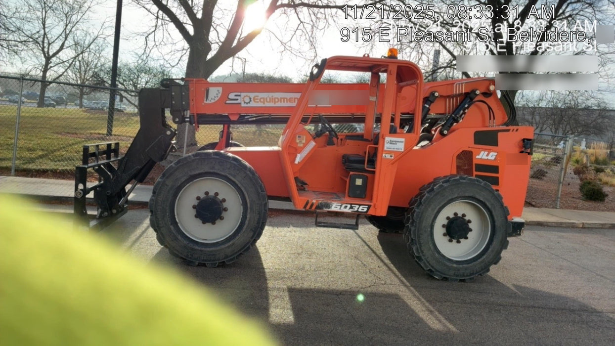 2019 Skytrak 6036 Canopy, Solid Tires, LED Work Lights, Beacon