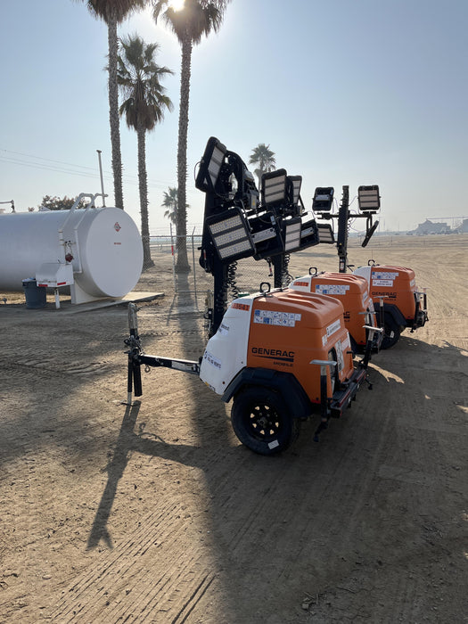 2023 Generac MLT2 Diesel, Flex Switch 120V Input, Powerzone Controller, (4) 320W LED Lights, 4kW Generator, 39.9 Gal Fuel Tank, 2" Ball, T3