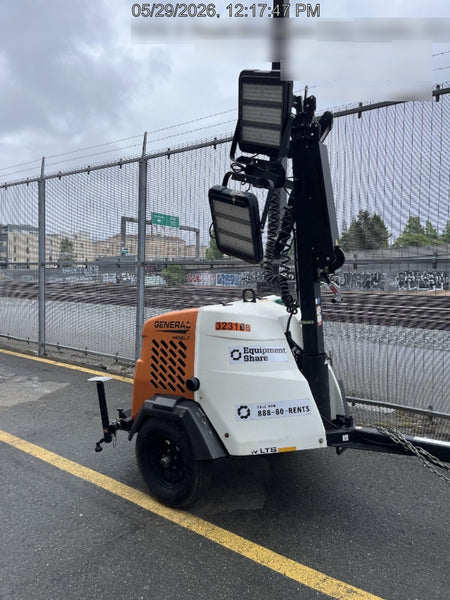2023 Generac MLT2 Diesel, Flex Switch 120V Input, Powerzone Controller, (4) 320W LED Lights, 4kW Generator, 39.9 Gal Fuel Tank, 2" Ball, T3