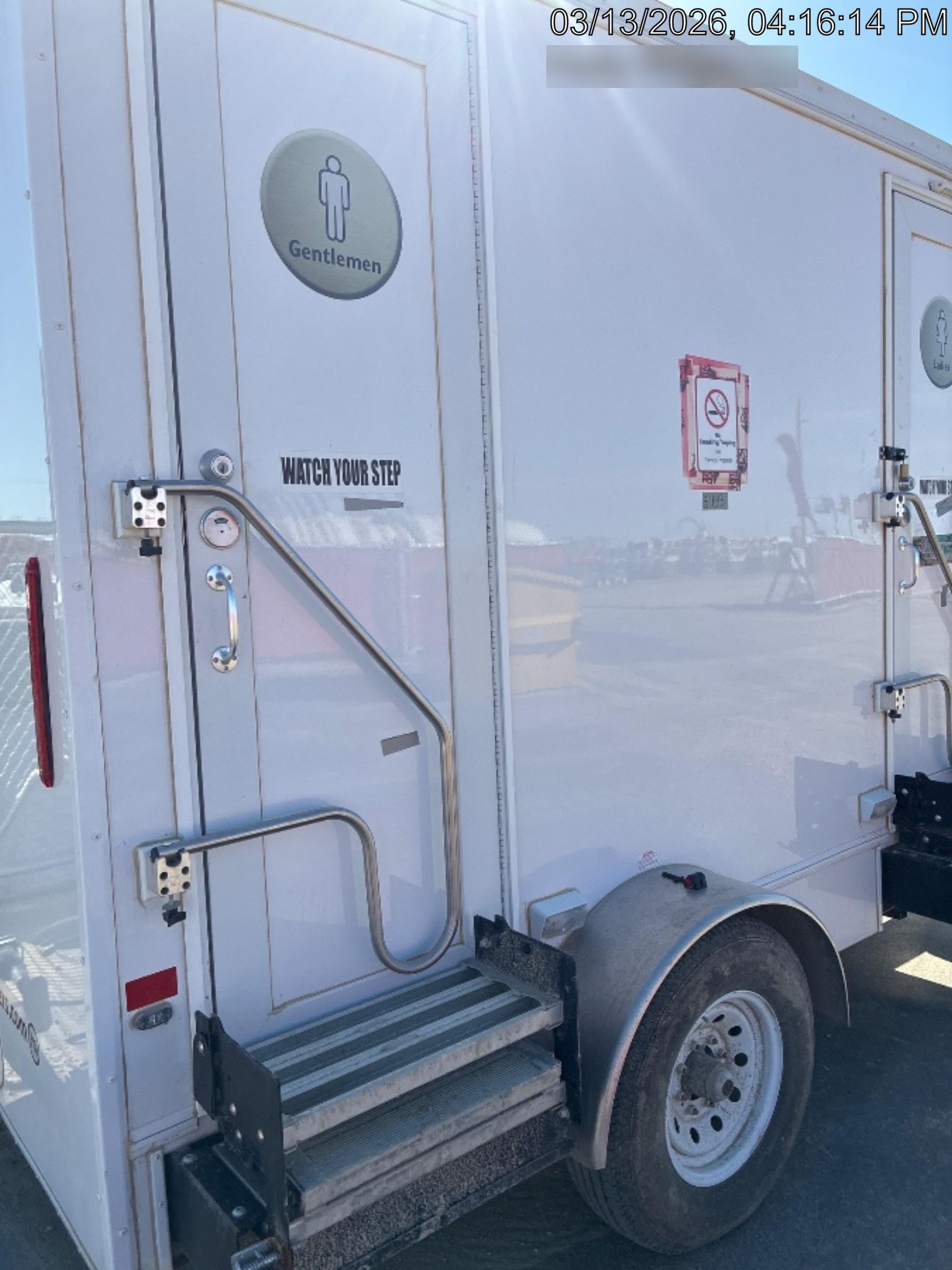 2025 PORTABLE RESTROOM TRAILER RRAV965412