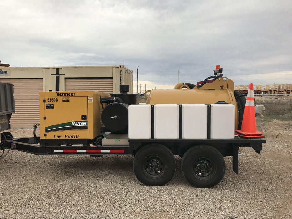 2019 Vac-Tron LP573XDT 24Hp Kohler Diesel, 500 Gal Debris Tank, 500 CFM Vacuum Pump, x2 100 Gal Water Tanks