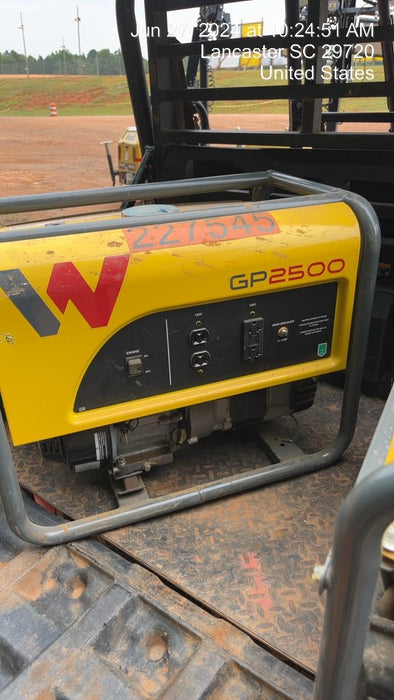 2022 WACKER NEUSON GP2500A