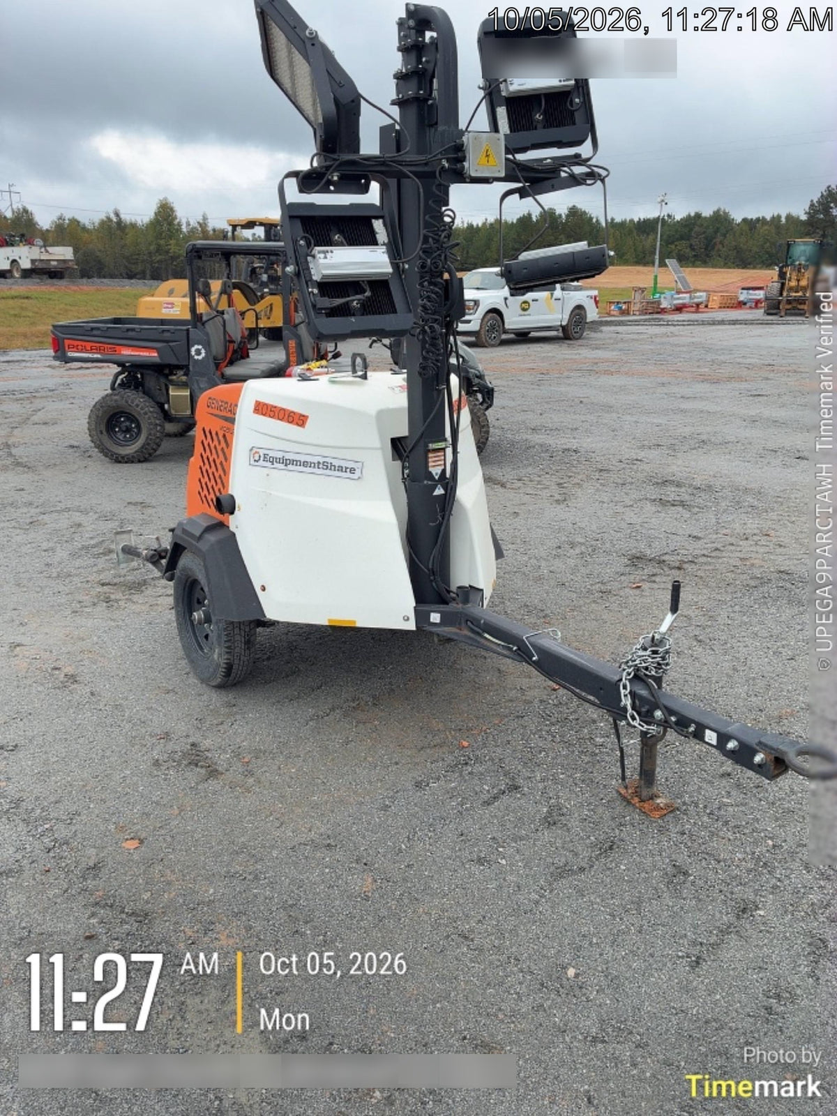 2024 Generac MLT6SKDS-STD4 ELEC WINCH Diesel, Electric Winch Mast, Powerzone Controller, (4) 320W LED Lights, 4kW Generator, 39.9 Gal Fuel Tank, 2" Ball, T3