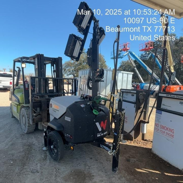 2024 Wacker Neuson LTT4 Diesel, Kohler KDW702, Deep Sea Controller, Auto Start, LED 320W, Bypass Outlet, T3