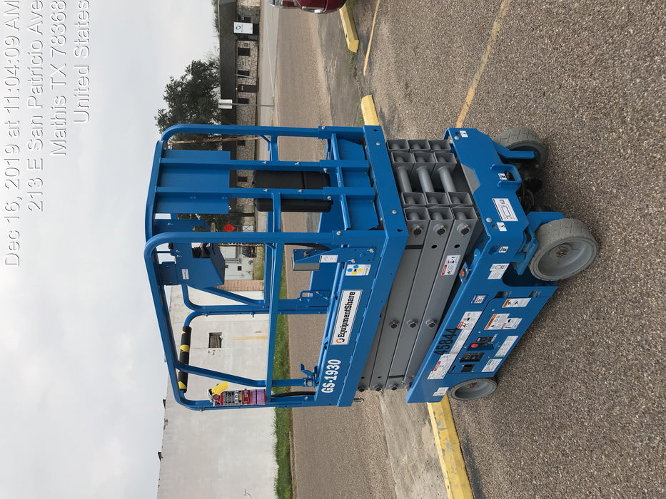 2019 Genie GS-1930 Fixed rails with chain Entry