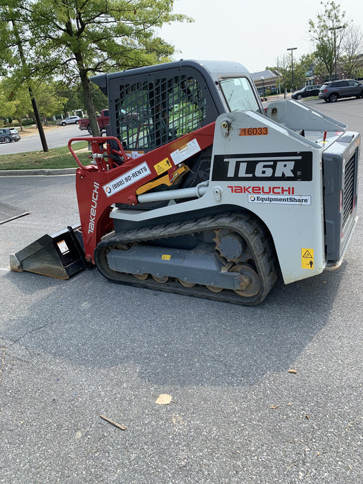 2020 Takeuchi TL6CR Cab/Heat/Air, Hydraulic QC