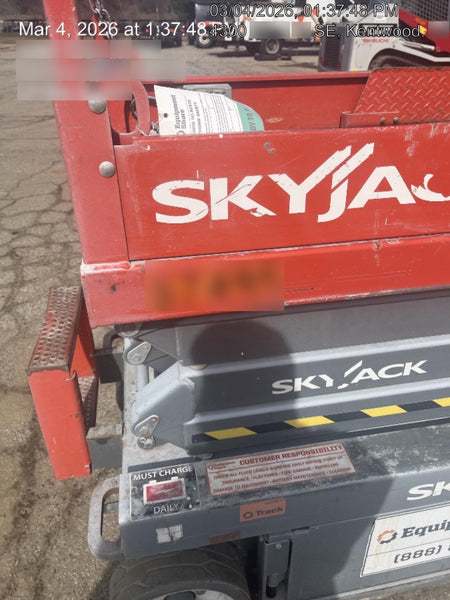 2017 Skyjack SJIII-3219 Standard Rental Specs
